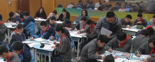 区教研员莅临我校开展九年级道德与法治学科专项调研